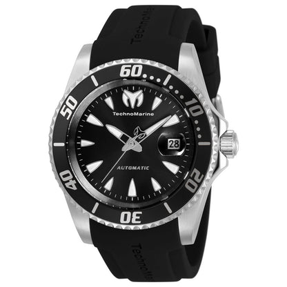 Front view of TechnoMarine Manta Sea Men's Automatic Watch TM-219085