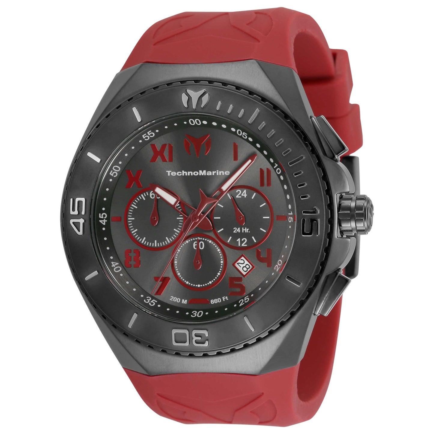 Front view of TechnoMarine Manta Men's Quartz Watch TM-220020