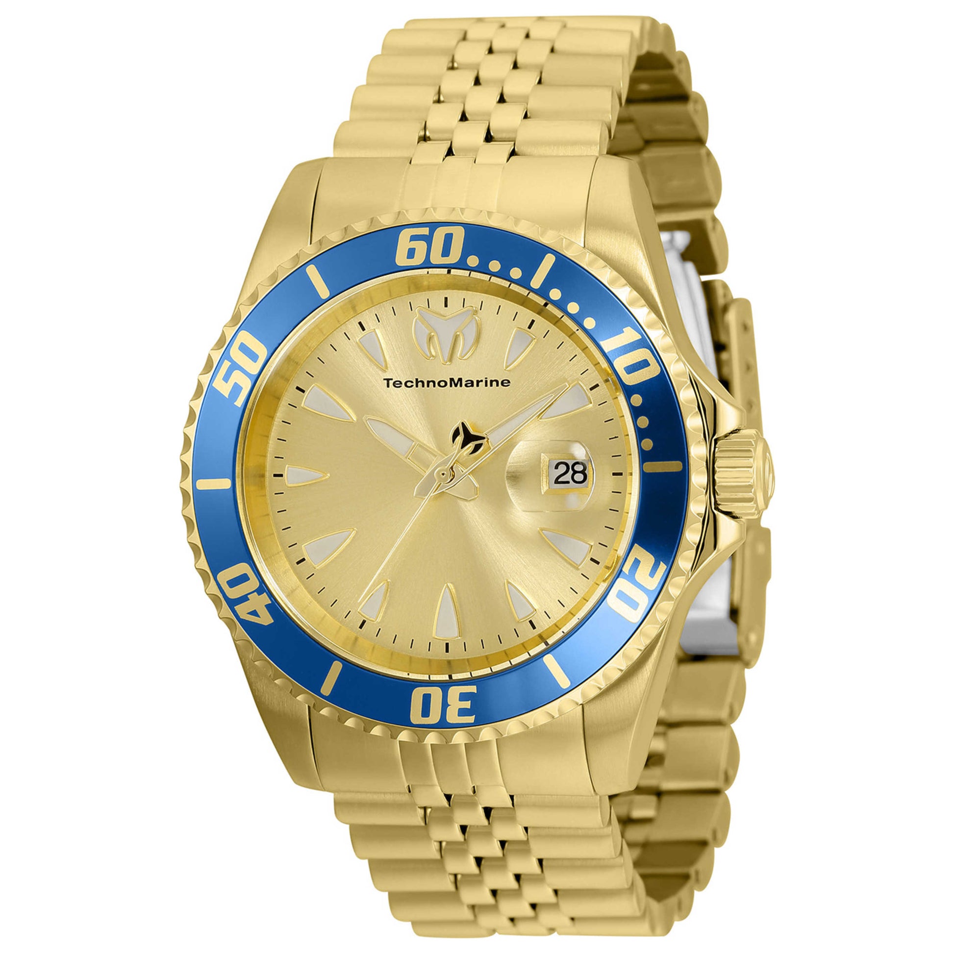 Front view of TechnoMarine Manta Men's Quartz Watch TM-220085