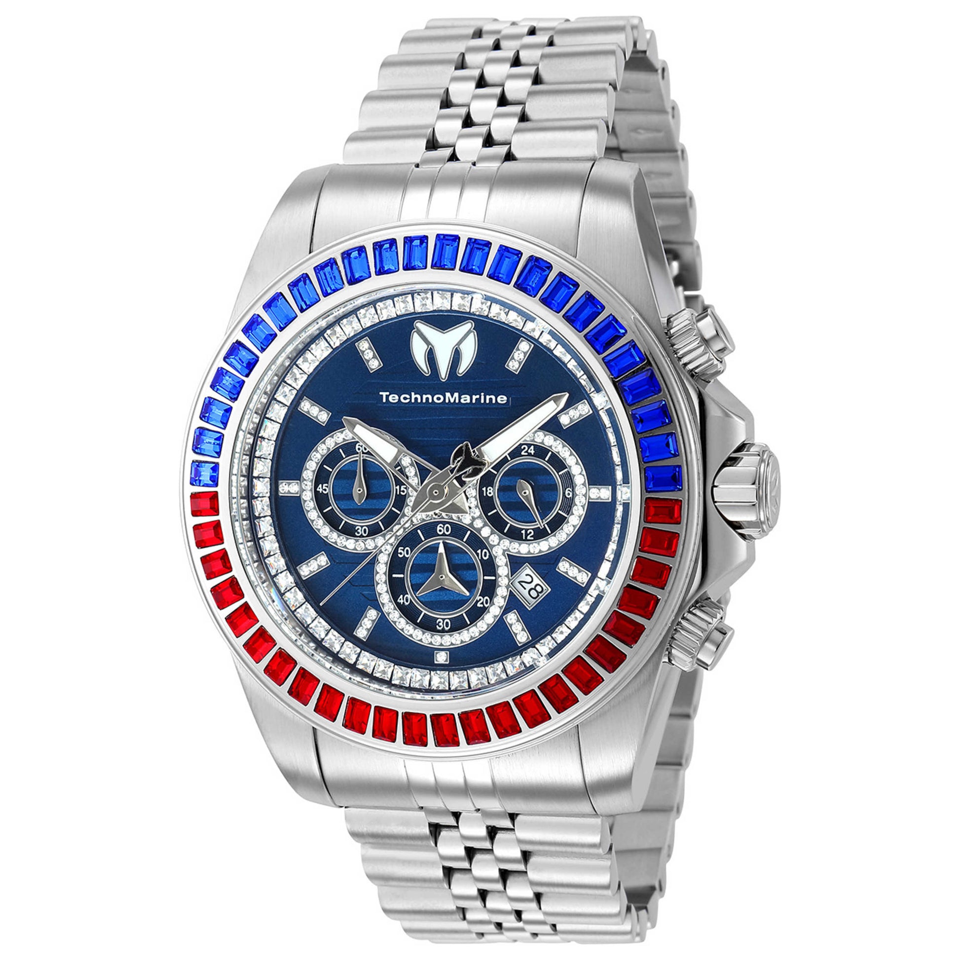 Front view of TechnoMarine Manta Ray Men's Quartz Watch TM-221011