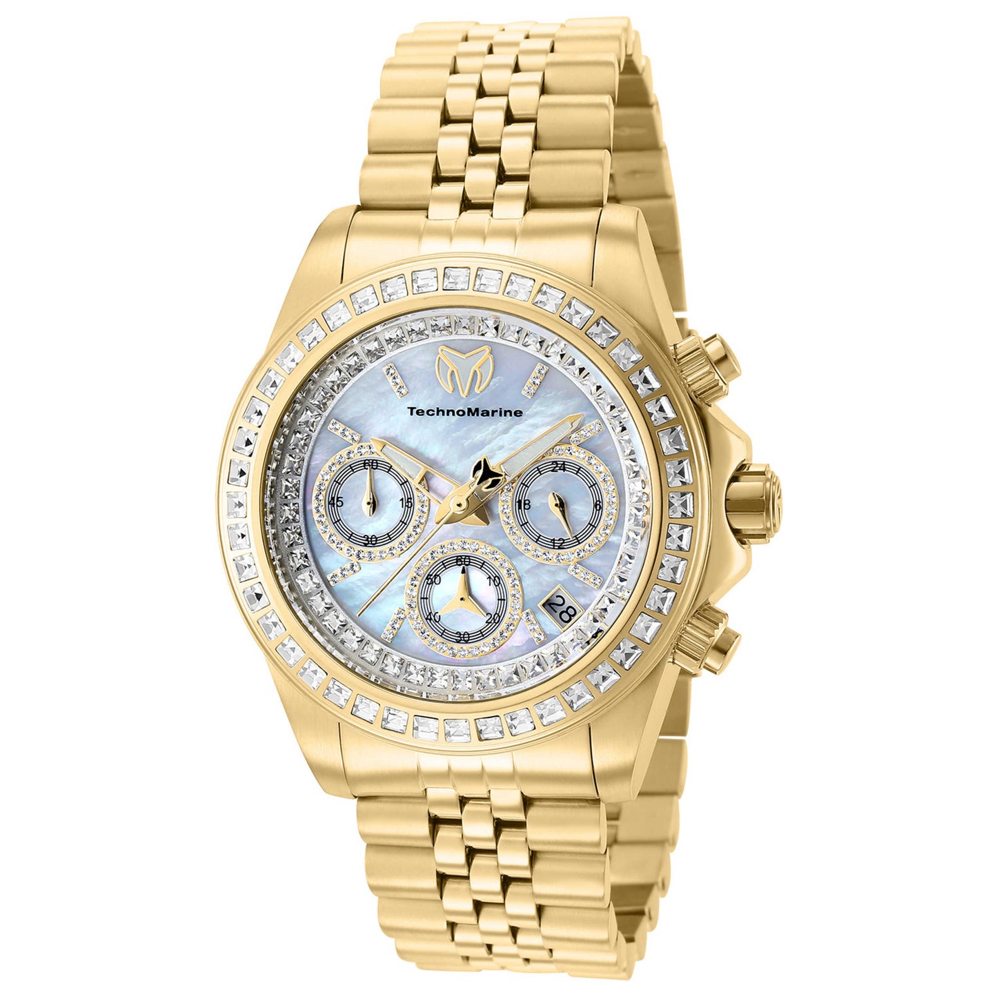Front view of TechnoMarine Manta Ray Women's Quartz Watch TM-221024