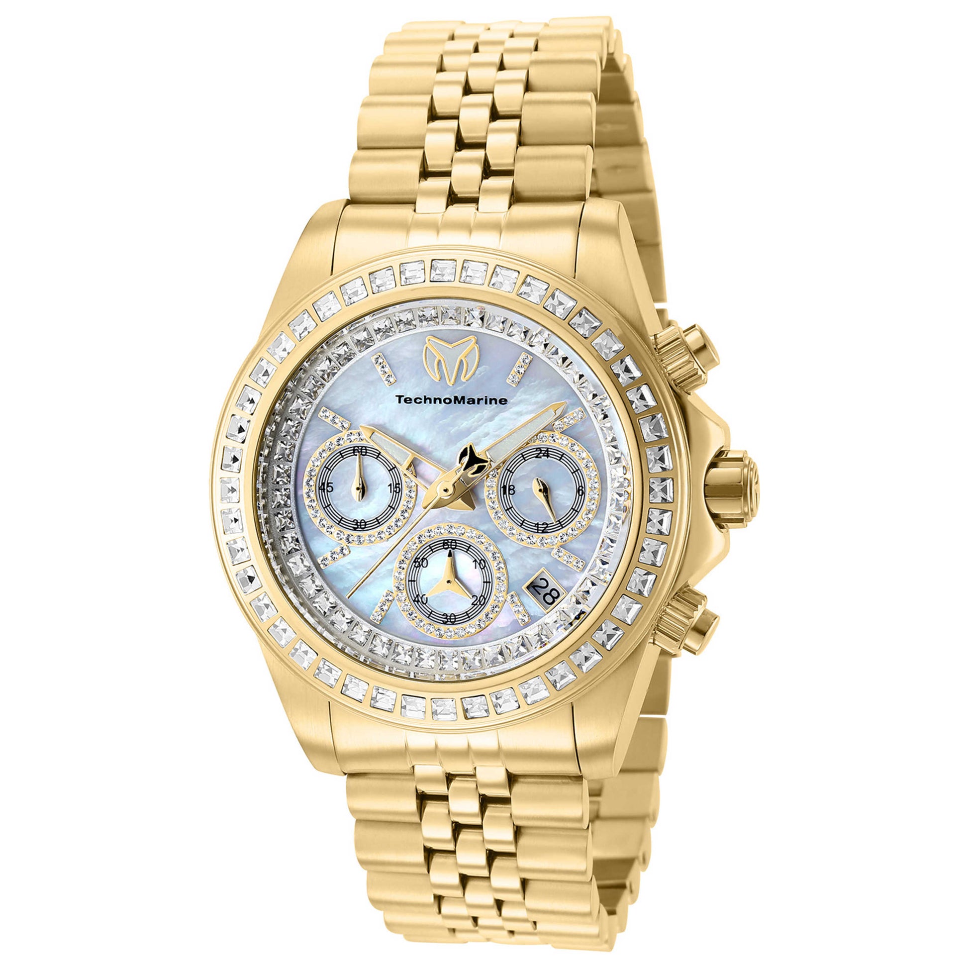 Front view of TechnoMarine Manta Ray Women's Quartz Watch TM-221024