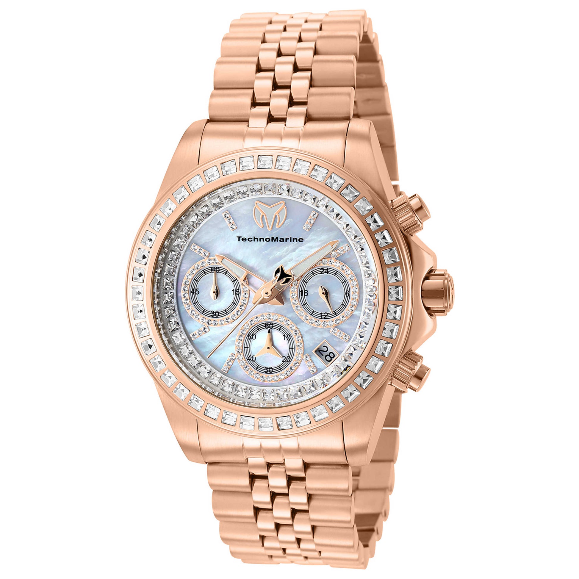 Front view of TechnoMarine Manta Ray Women's Quartz Watch TM-221026
