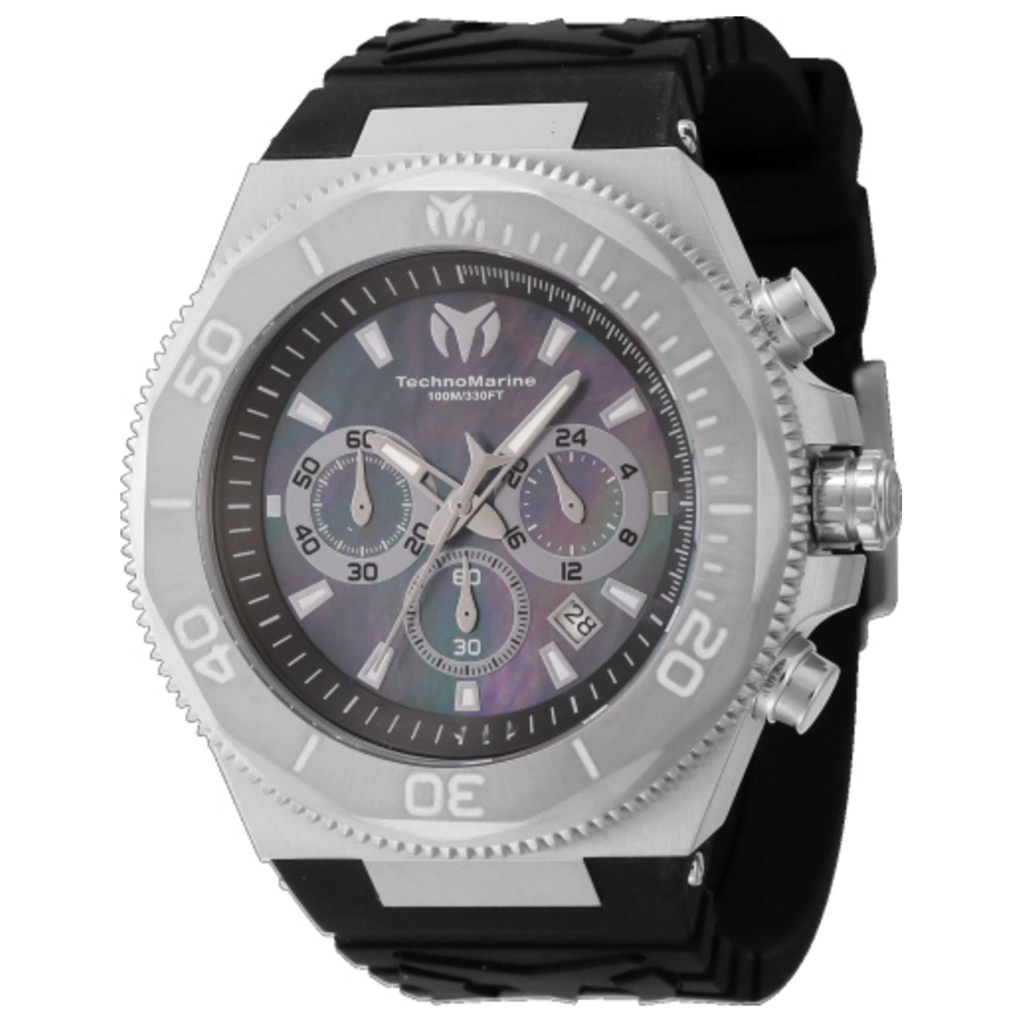 Front view of TechnoMarine Manta Men's Quartz Watch TM-222075
