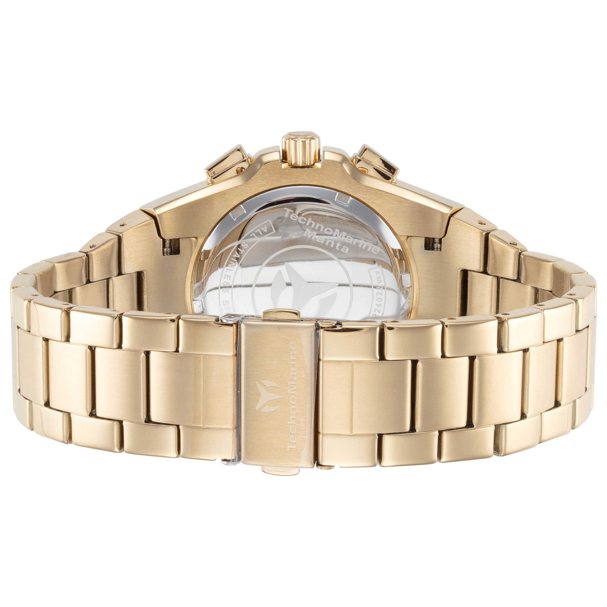 Back view of TechnoMarine Manta Ocean Men's Quartz Watch TM-224022