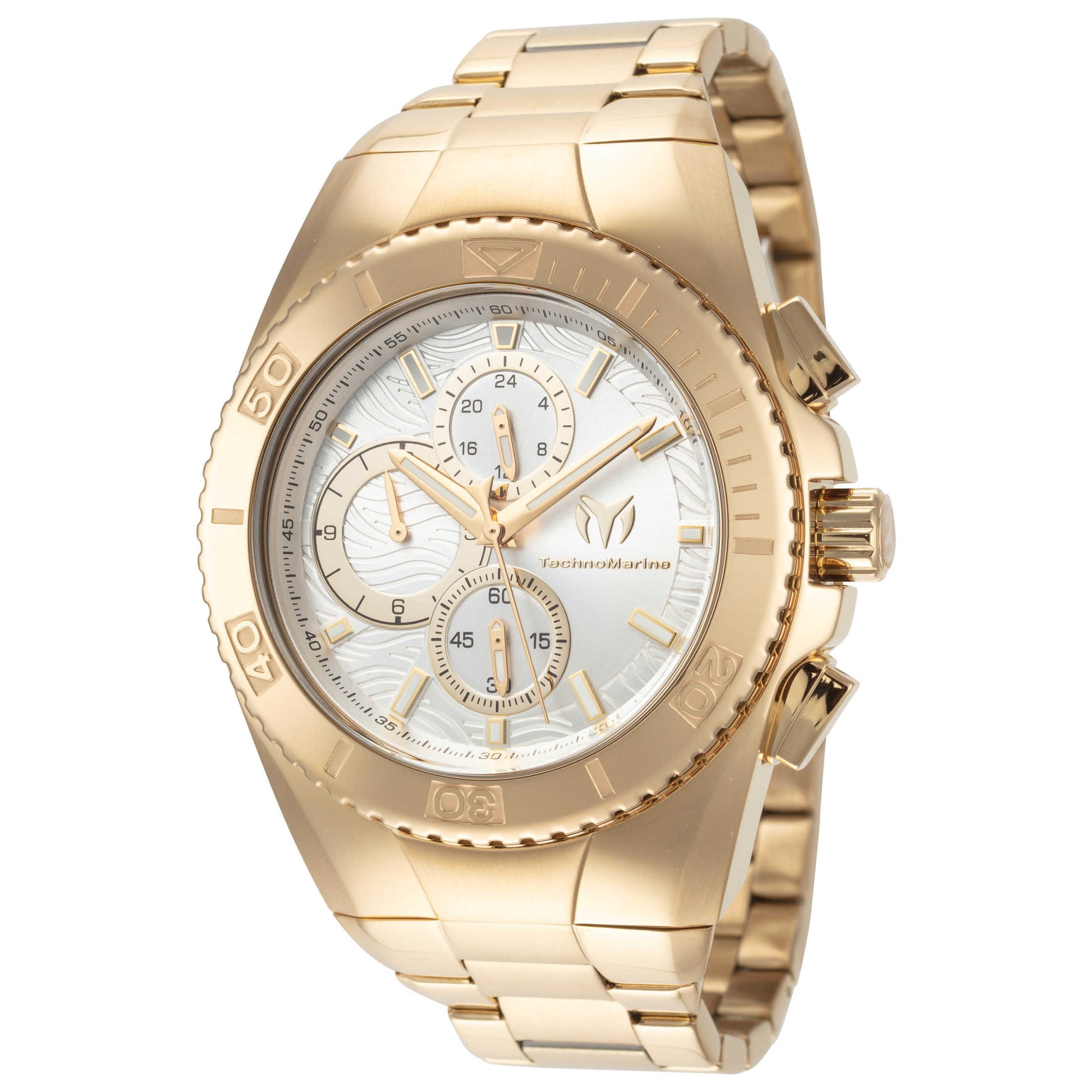 Front view of TechnoMarine Manta Ocean Men's Quartz Watch TM-224022