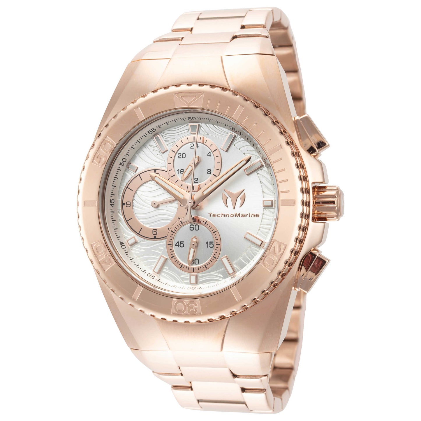 Front view of TechnoMarine Manta Ocean Men's Quartz Watch TM-224023