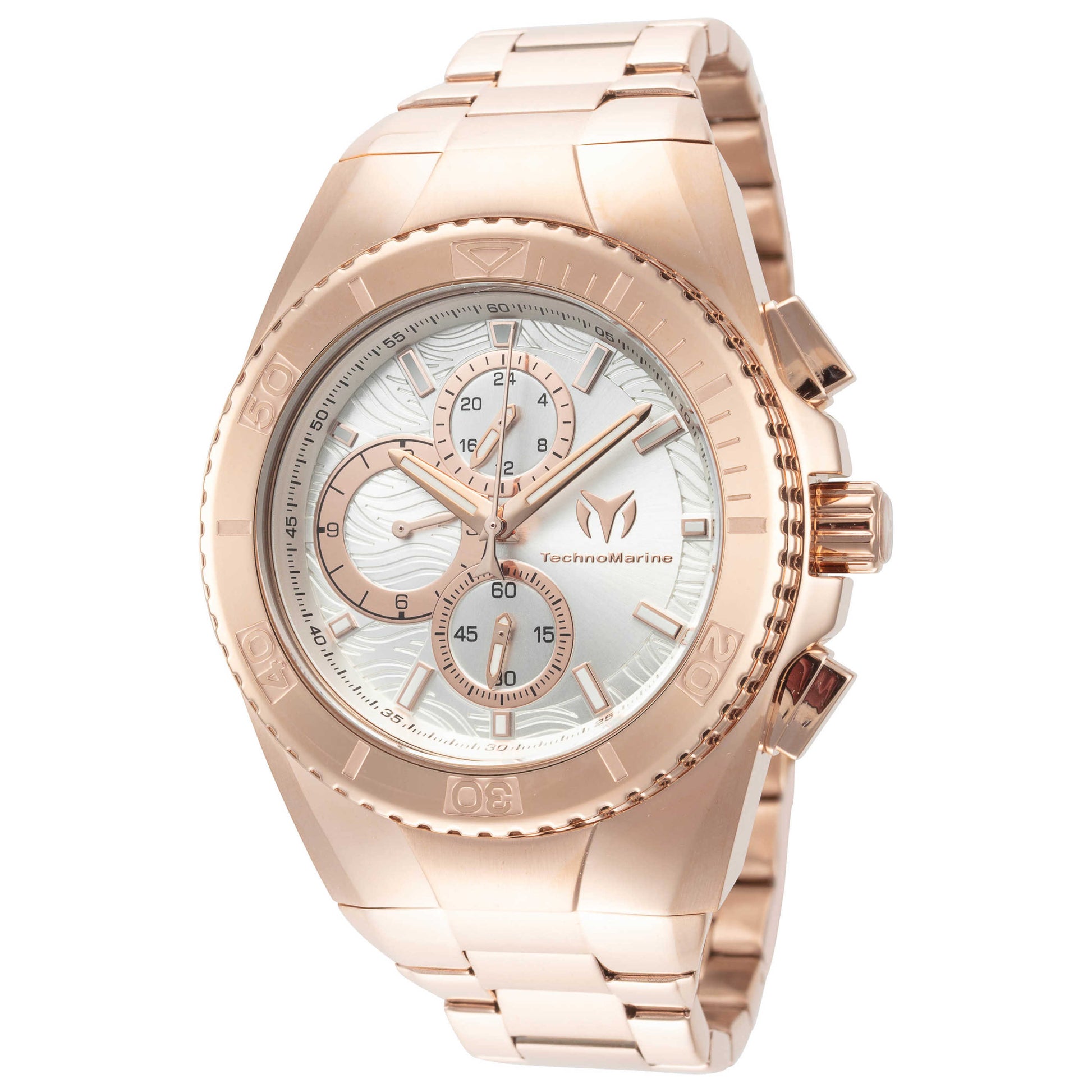 Front view of TechnoMarine Manta Ocean Men's Quartz Watch TM-224023
