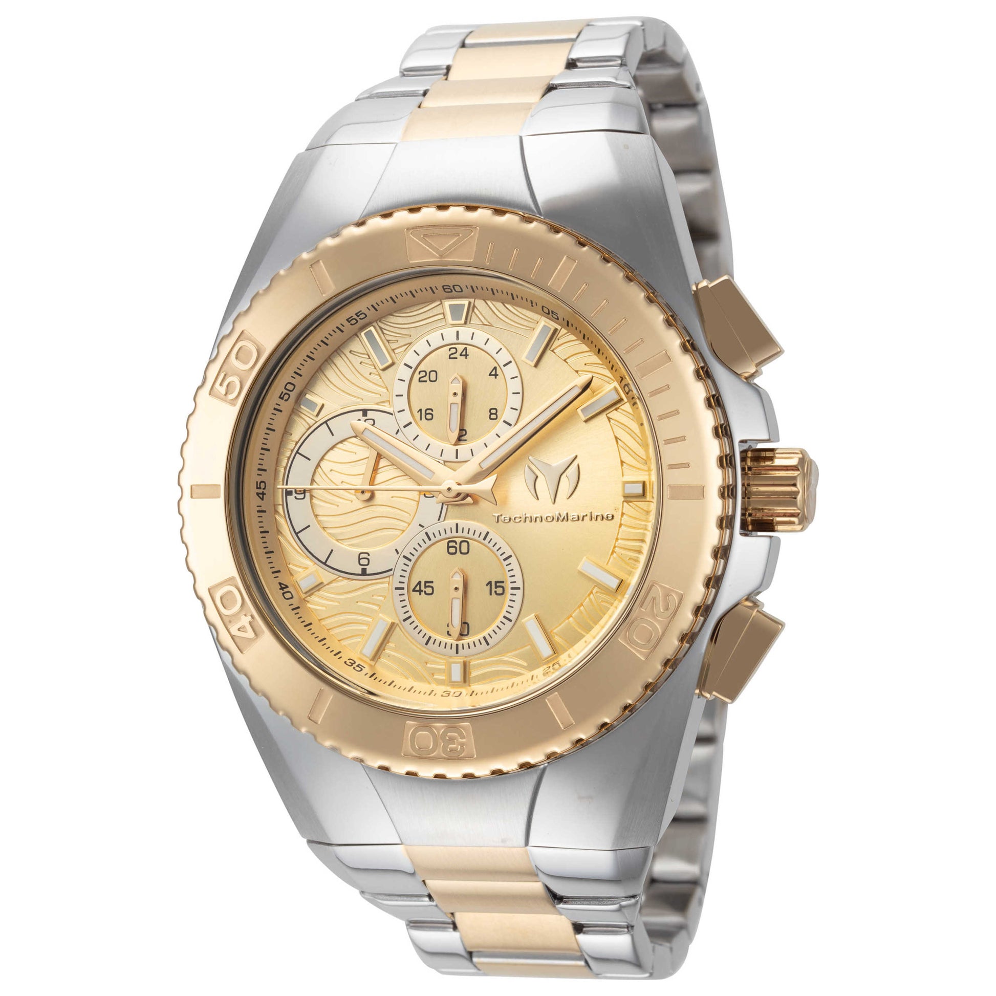 Front view of TechnoMarine Manta Ocean Men's Quartz Watch TM-224024