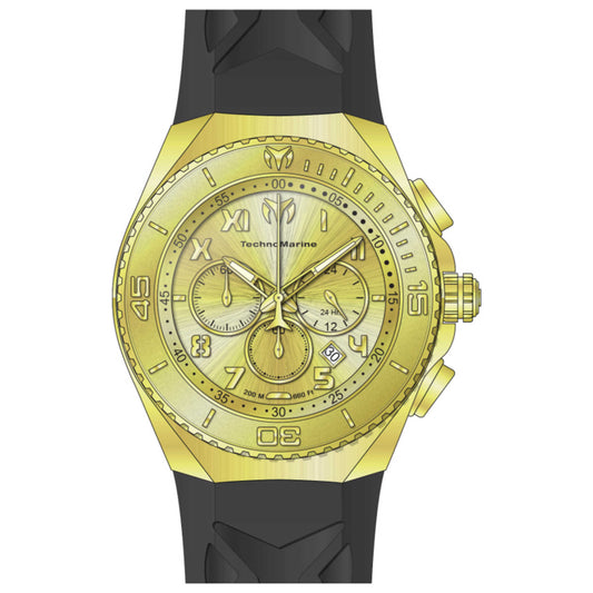 Front view of TechnoMarine Manta Men's Quartz Watch TM-225005