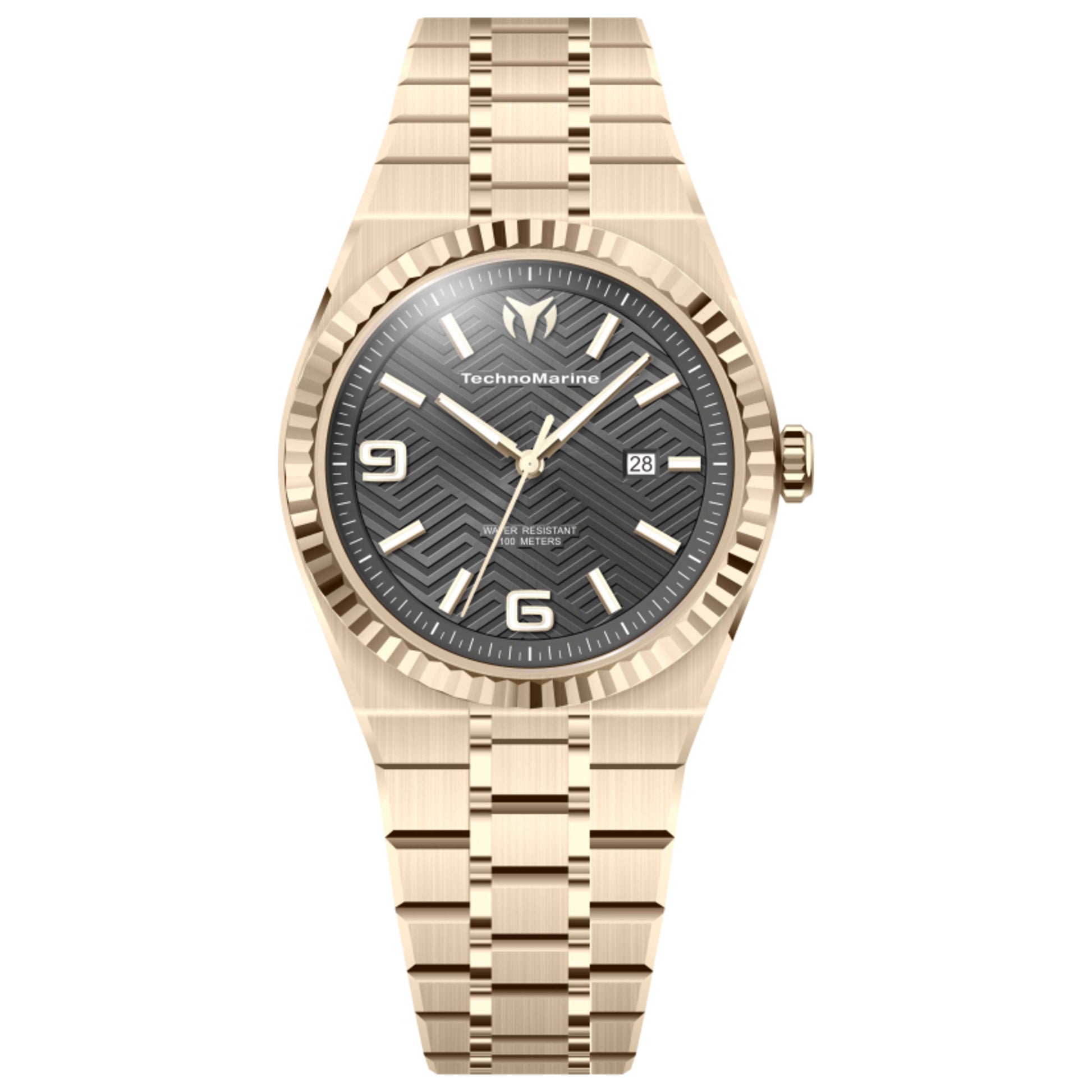 Front view of TechnoMarine TERRA NOVA Men's Quartz Watch TM-225057