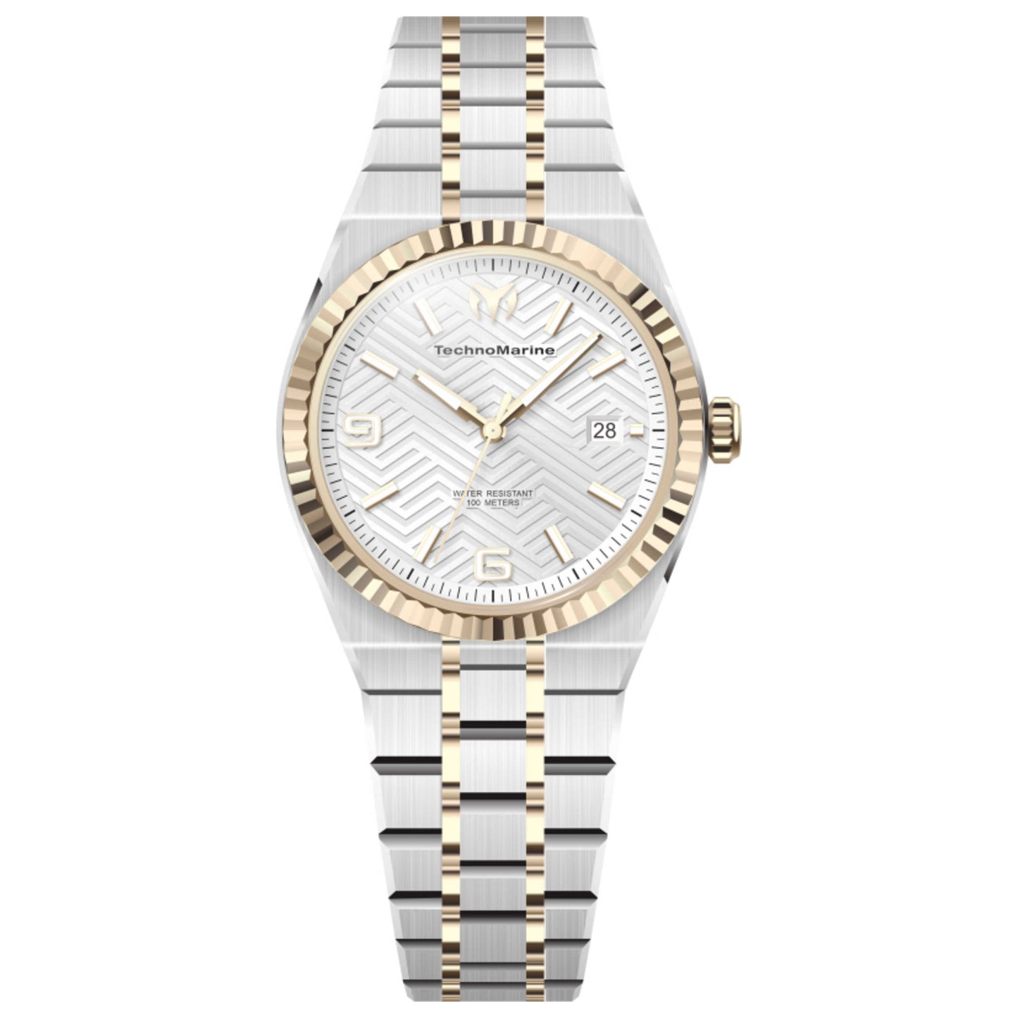 Front view of TechnoMarine TERRA NOVA Women's Quartz Watch TM-225065