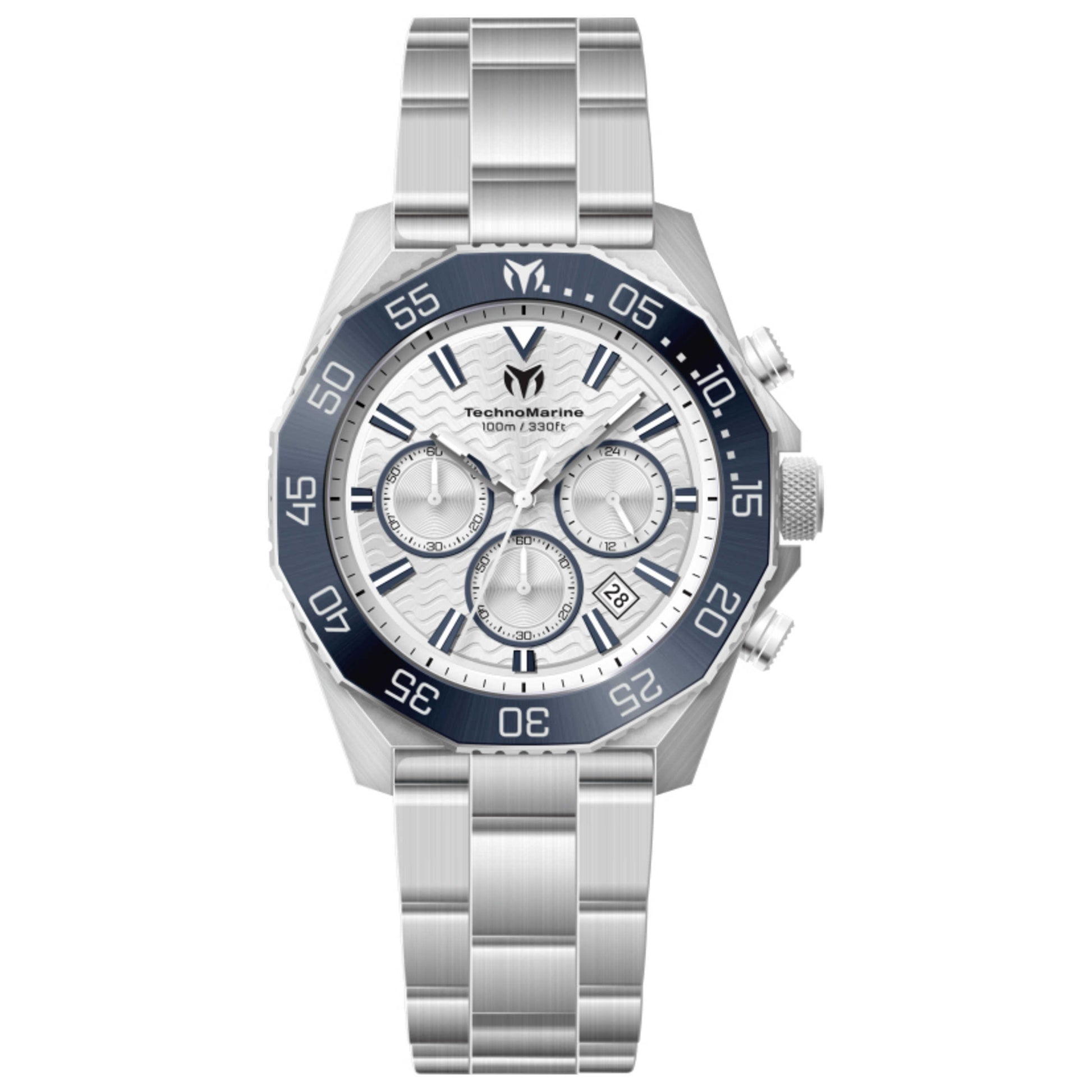 Front view of TechnoMarine Mara Vivo Men's Quartz Watch TM-225082