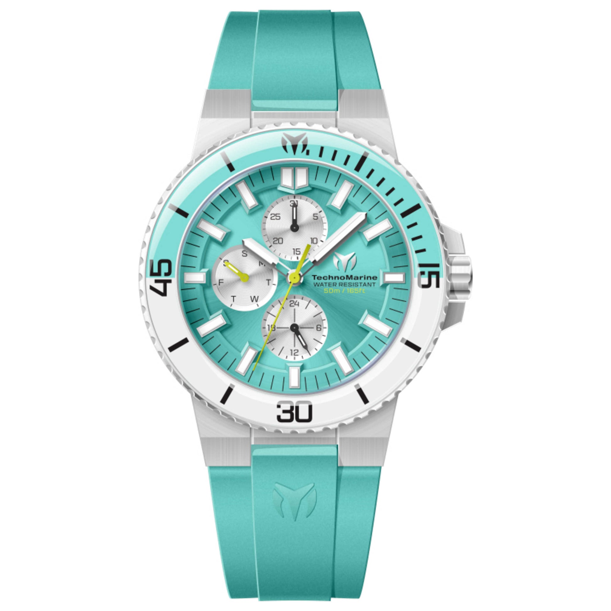 Front view of TechnoMarine La Pelagia Men's Quartz Watch TM-225096