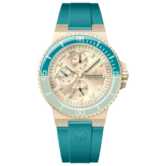 Front view of TechnoMarine La Pelagia Men's Quartz Watch TM-225099