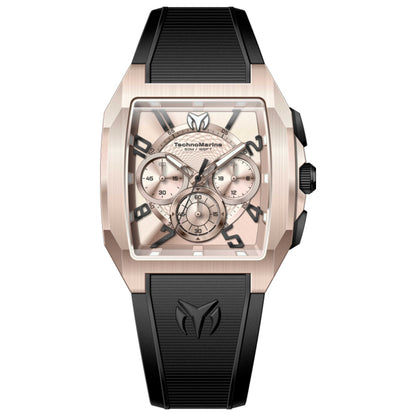 Front view of TechnoMarine Aqua Quadrant Men's Quartz Watch TM-225112