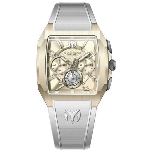 Front view of TechnoMarine Aqua Quadrant Men's Quartz Watch TM-225116