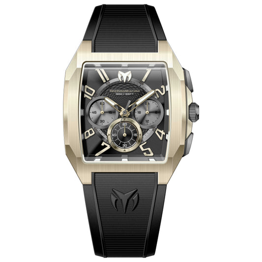 Front view of TechnoMarine Aqua Quadrant Men's Quartz Watch TM-225117