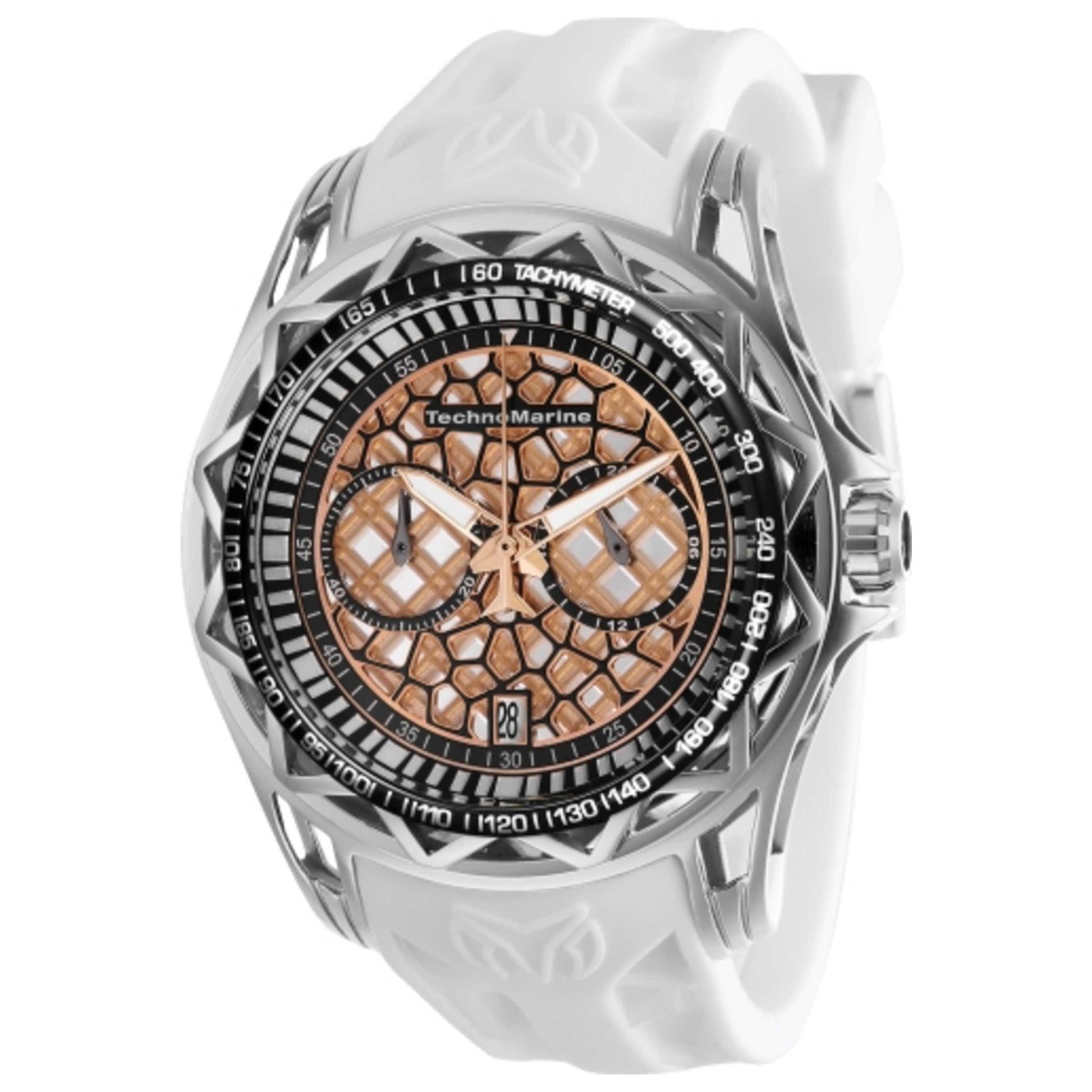 Front view of TechnoMarine TechnoCell Men's Quartz Watch TM-318002