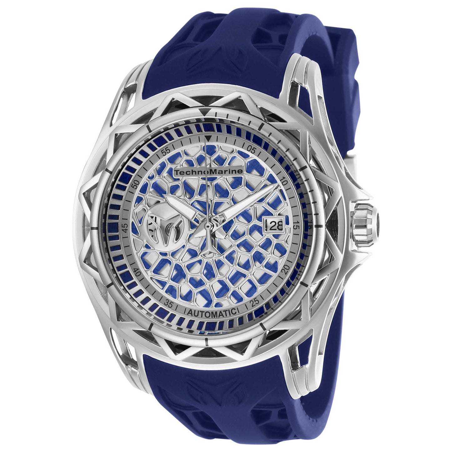Front view of TechnoMarine TechnoCell Men's Automatic Watch TM-318013