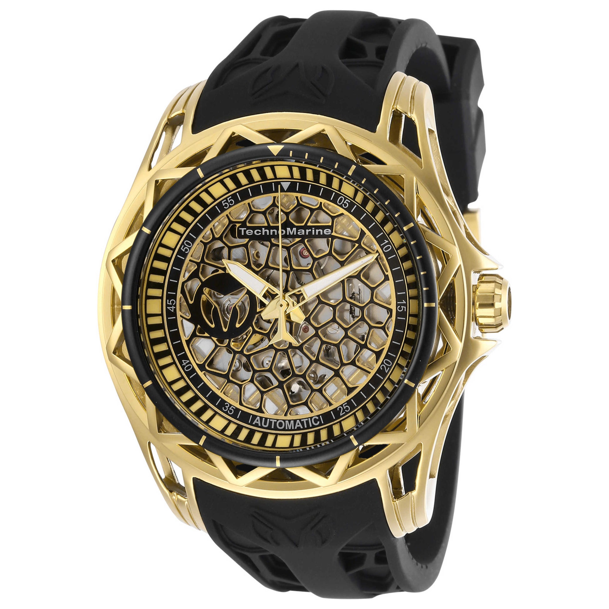 Front view of TechnoMarine TechnoCell Men's Automatic Watch TM-318019
