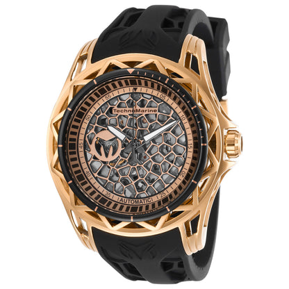 Front view of TechnoMarine TechnoCell Men's Automatic Watch TM-318021