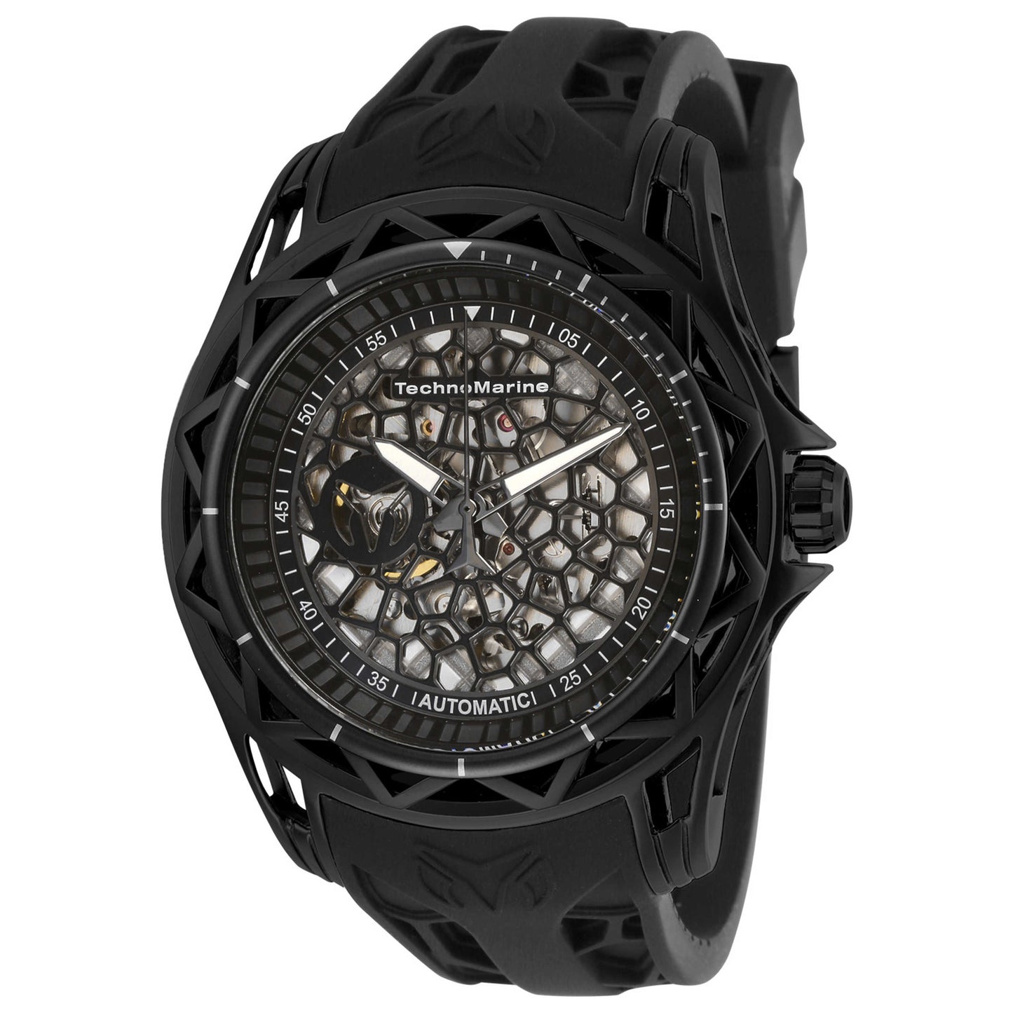 Front view of TechnoMarine TechnoCell Men's Automatic Watch TM-318022