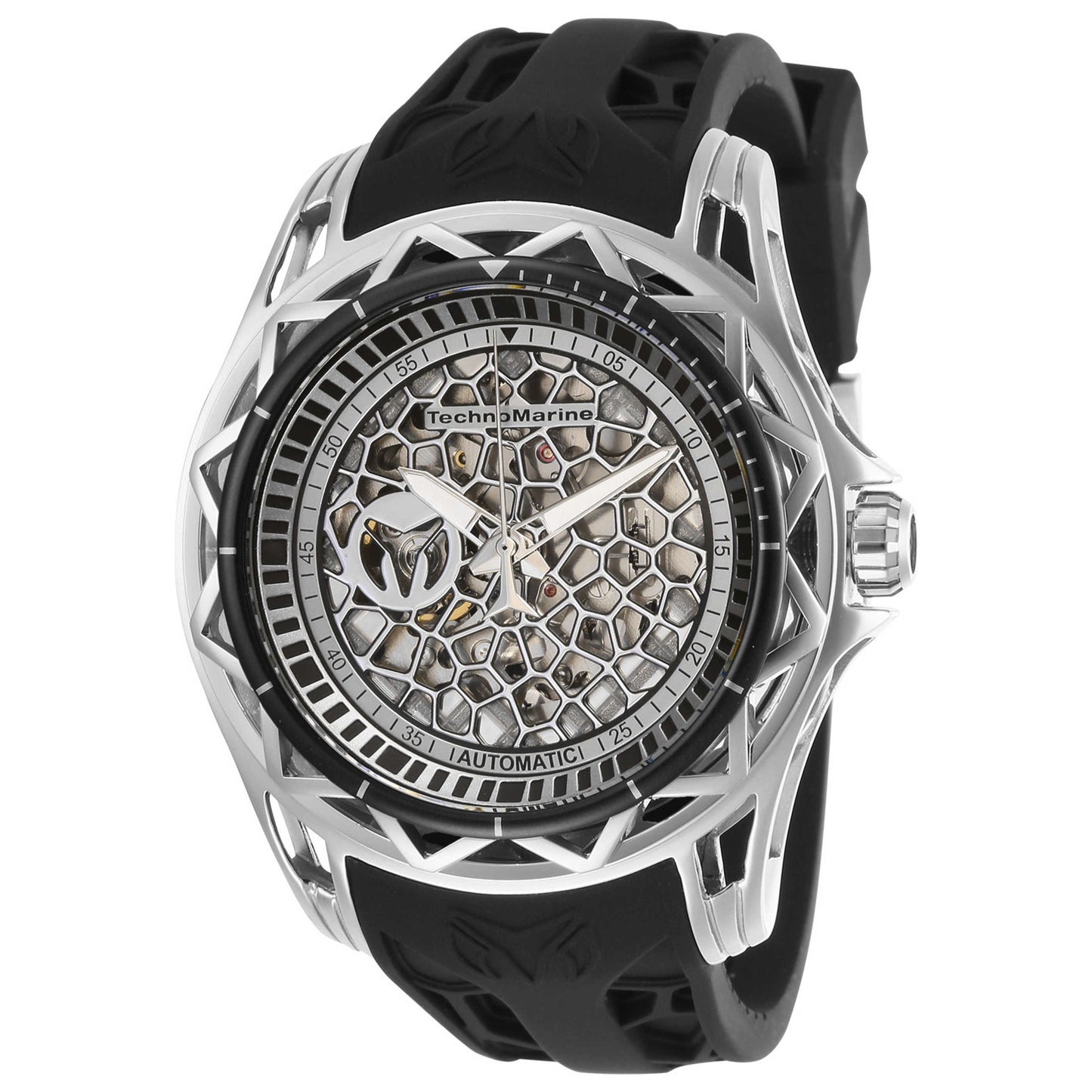 Front view of TechnoMarine TechnoCell Men's Automatic Watch TM-318024