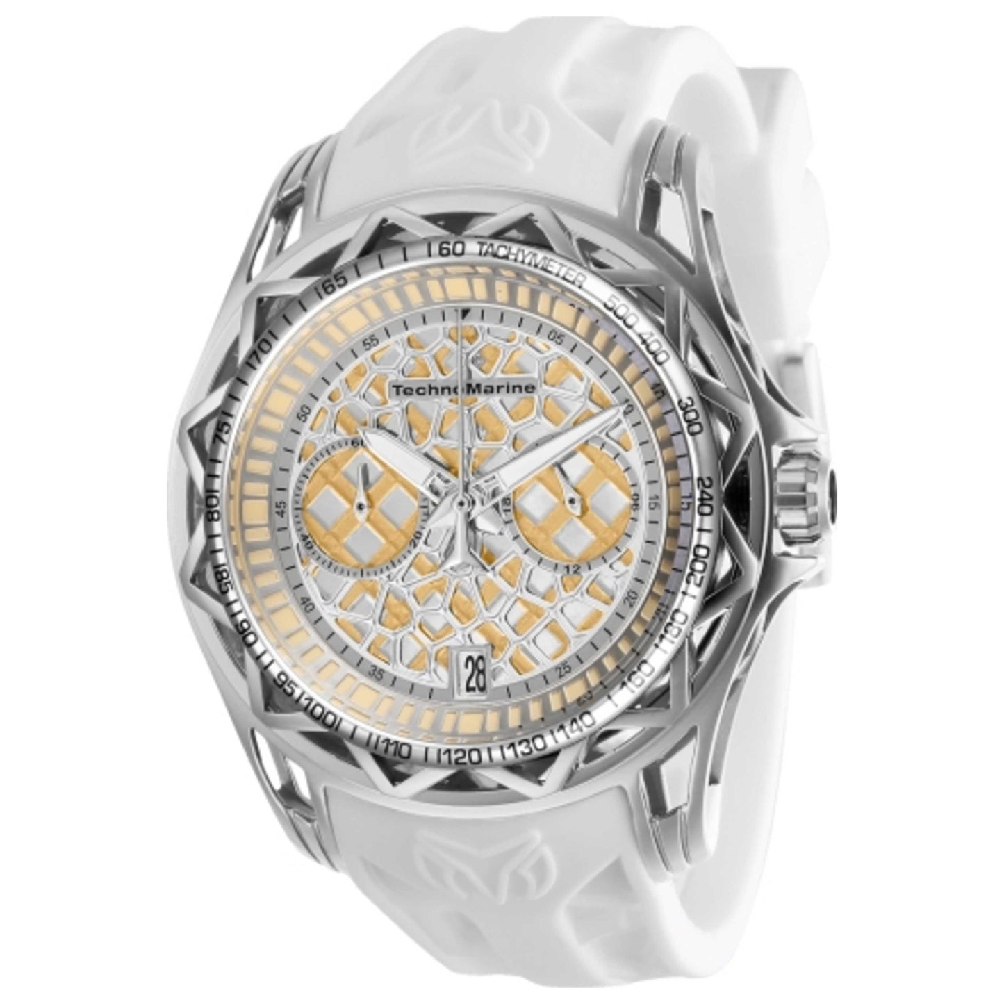 Front view of TechnoMarine TechnoCell Men's Quartz Watch TM-318025