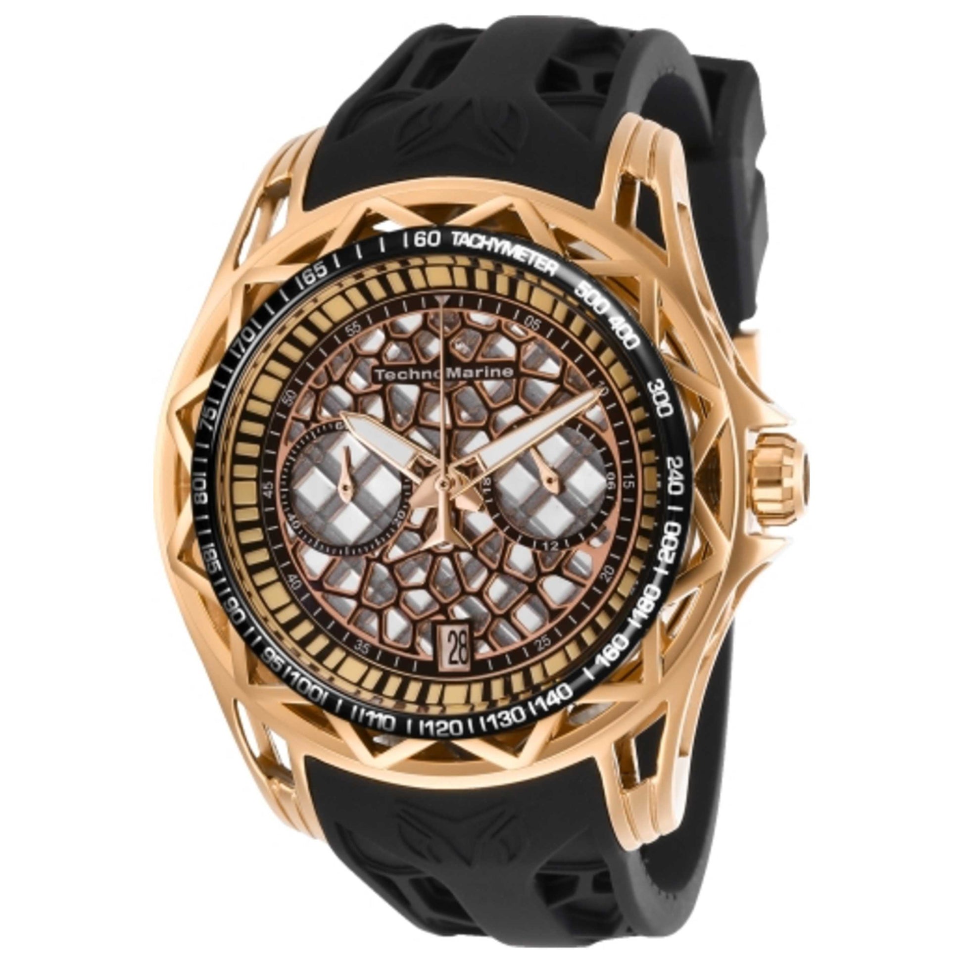 Front view of TechnoMarine TechnoCell Men's Quartz Watch TM-318034