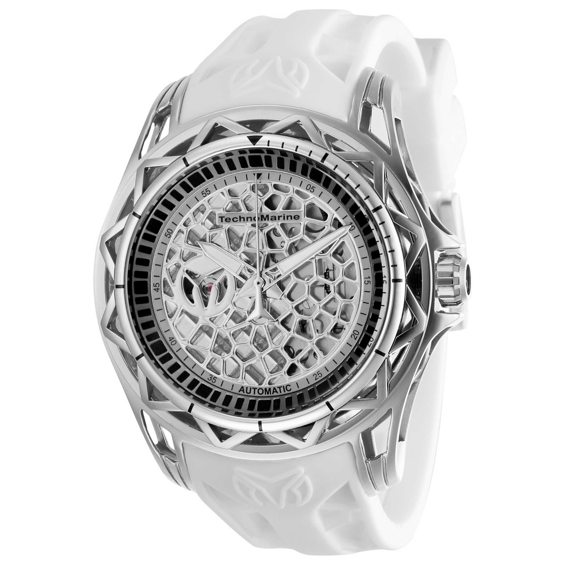 Front view of TechnoMarine TechnoCell Men's Automatic Watch TM-318040