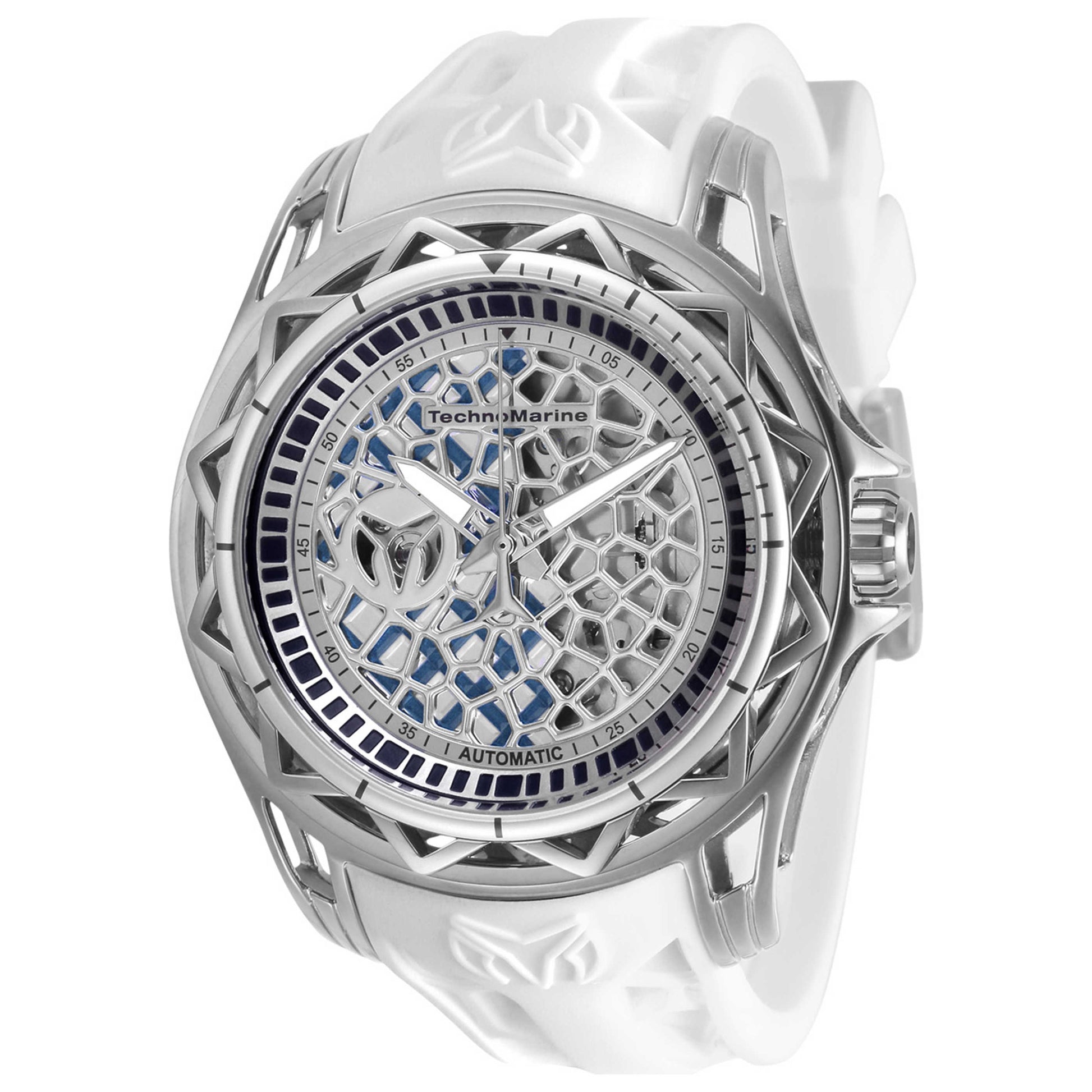 Front view of TechnoMarine TechnoCell Men's Automatic Watch TM-318041