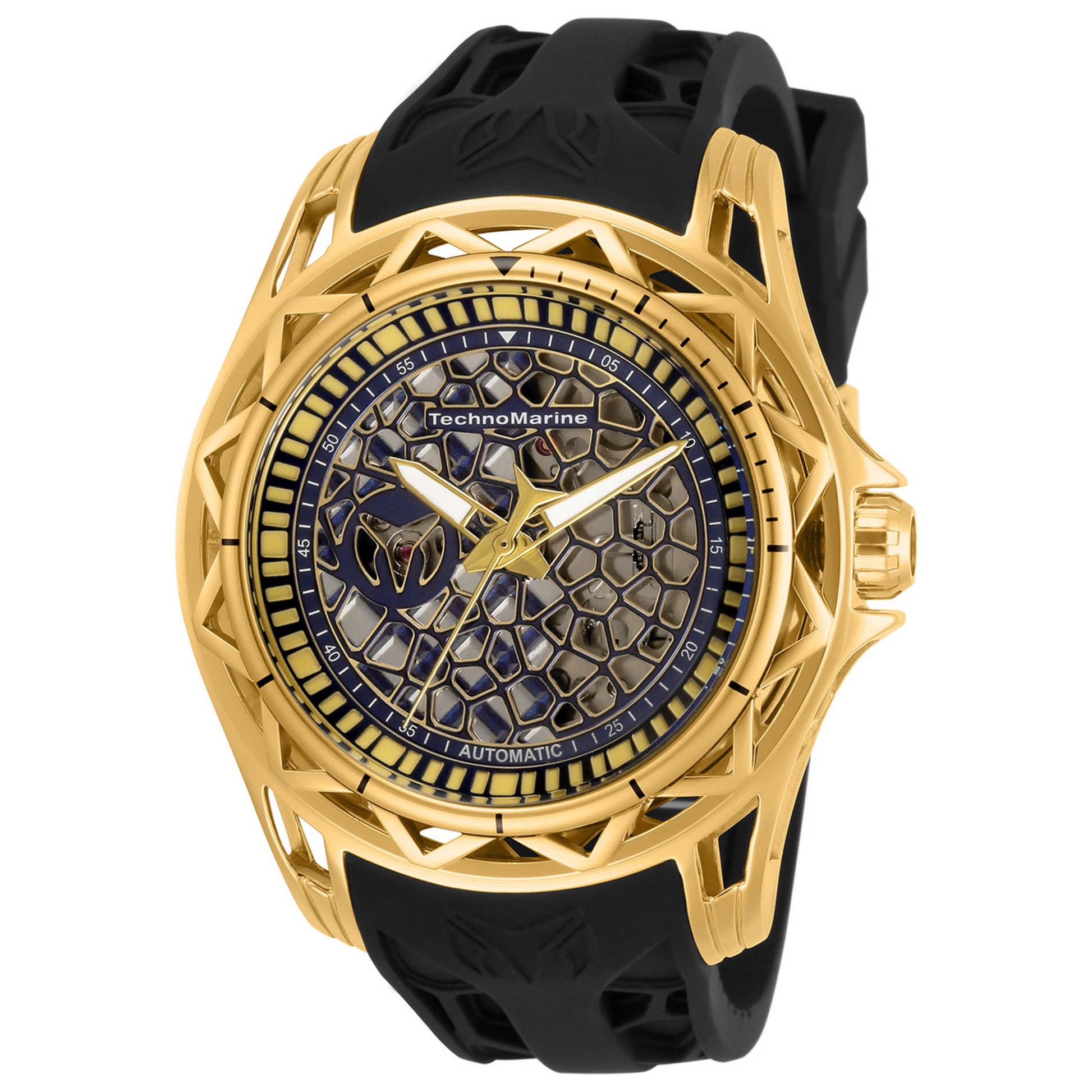 Front view of TechnoMarine TechnoCell Men's Automatic Watch TM-318044