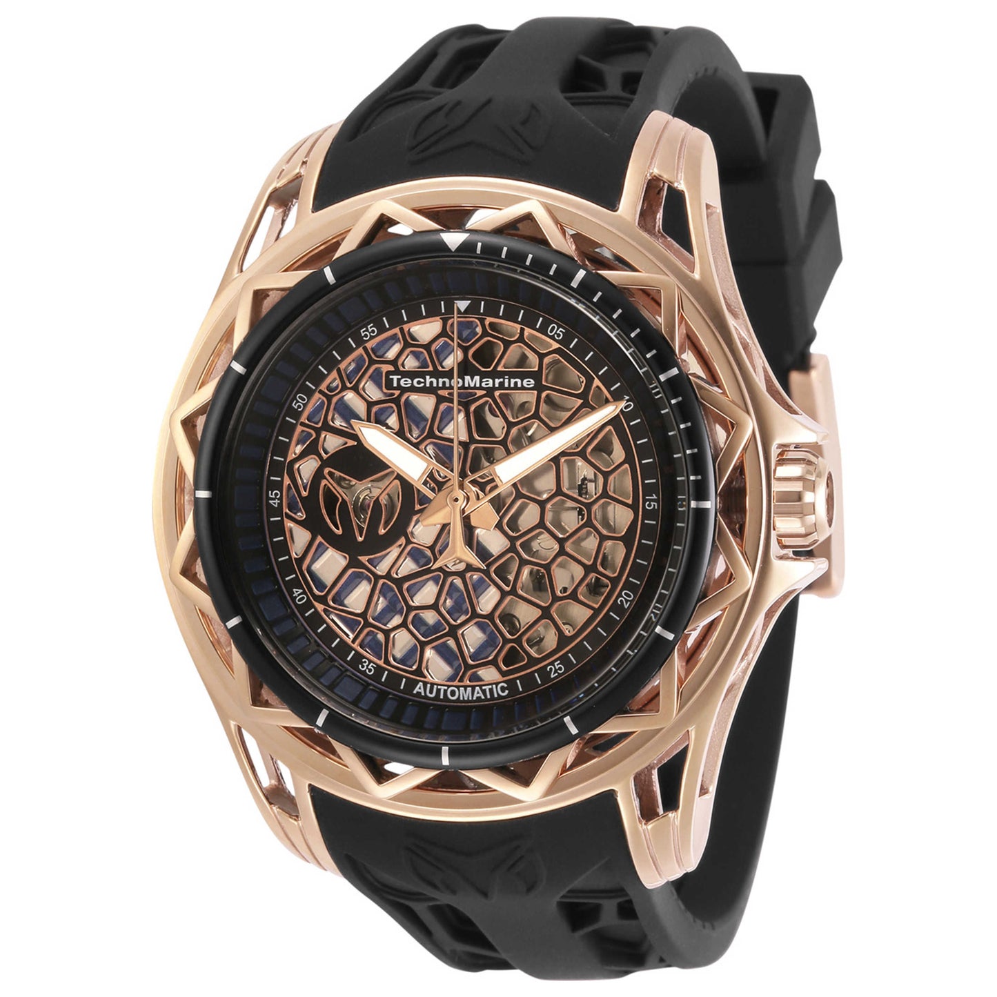 Front view of TechnoMarine TechnoCell Men's Automatic Watch TM-318047