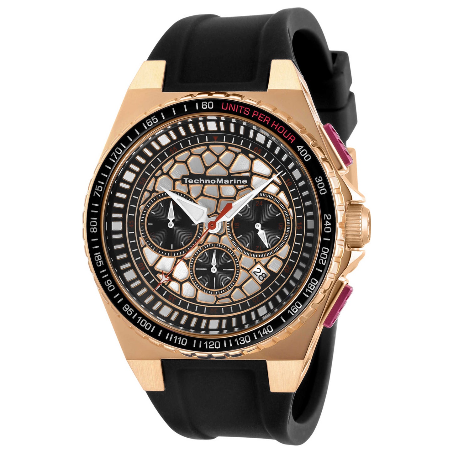 Front view of TechnoMarine Technocell Men's Quartz Watch TM-318070