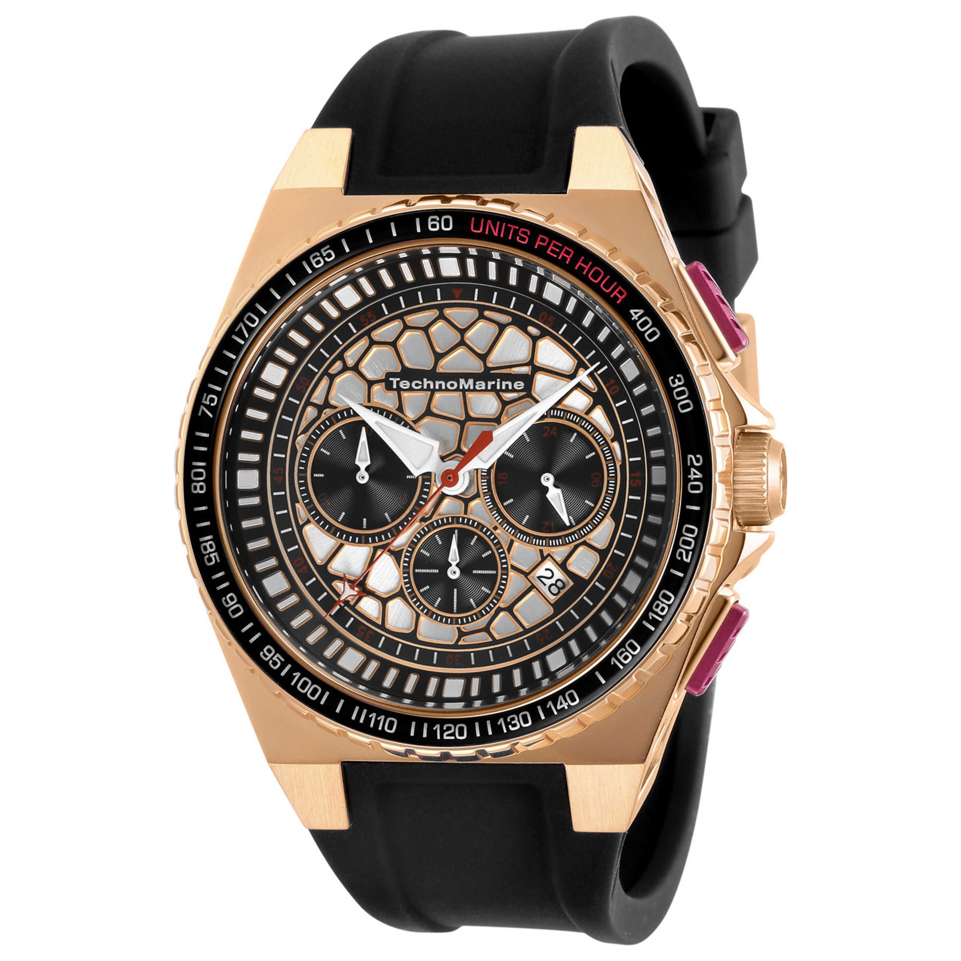 Front view of TechnoMarine Technocell Men's Quartz Watch TM-318070
