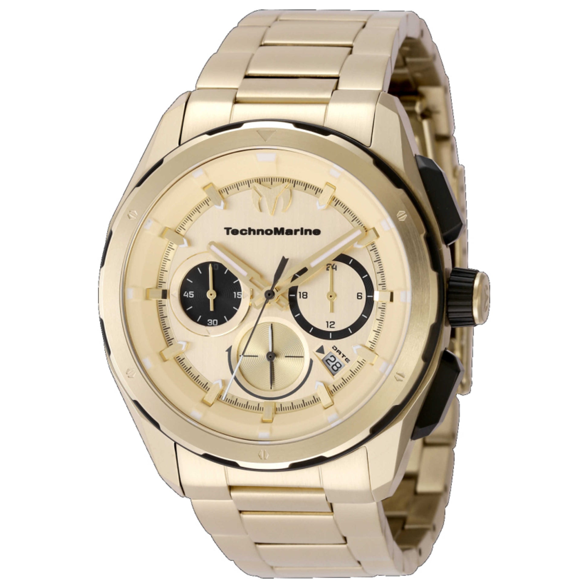 Front view of TechnoMarine Ocean Nomad Men's Quartz Watch TM-318094