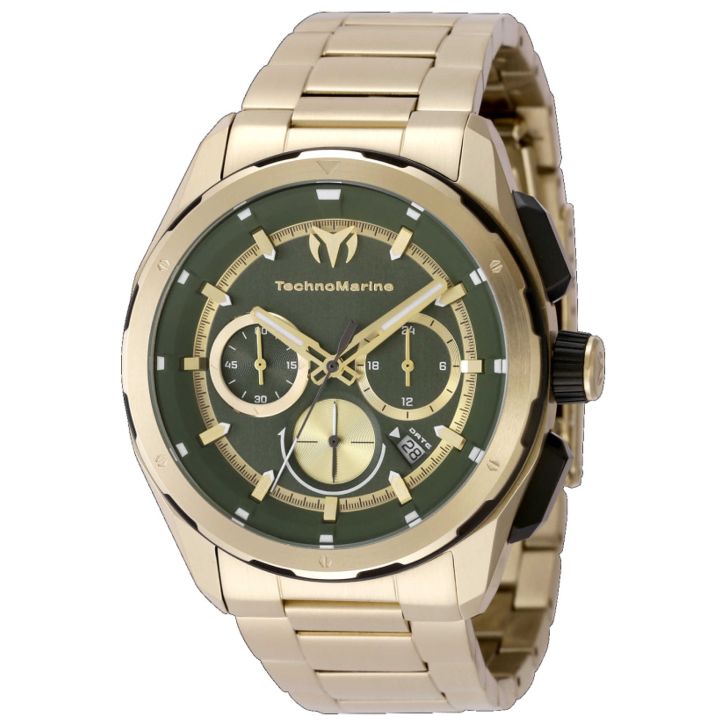 Front view of TechnoMarine Ocean Nomad Men's Quartz Watch TM-318095