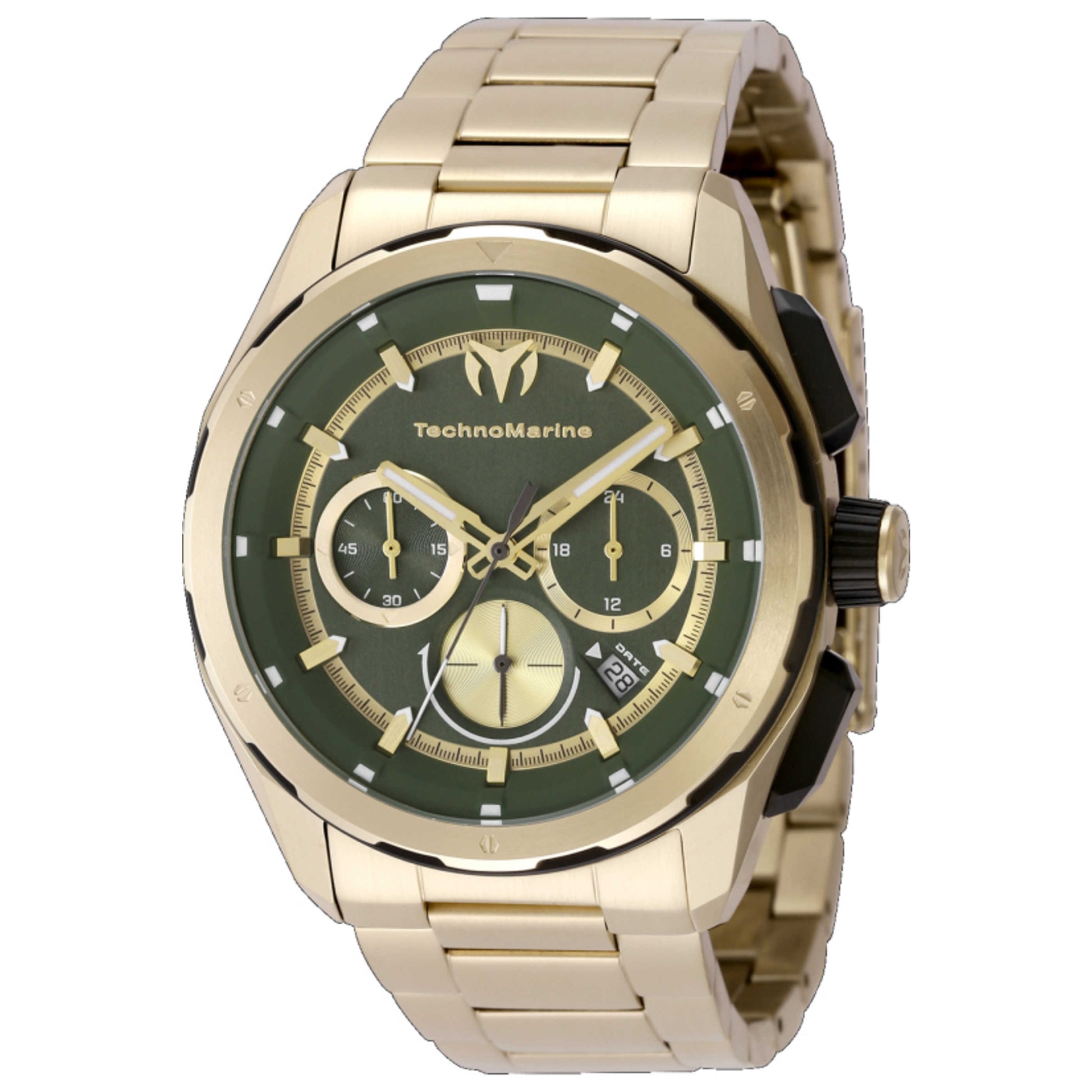 Front view of TechnoMarine Ocean Nomad Men's Quartz Watch TM-318095