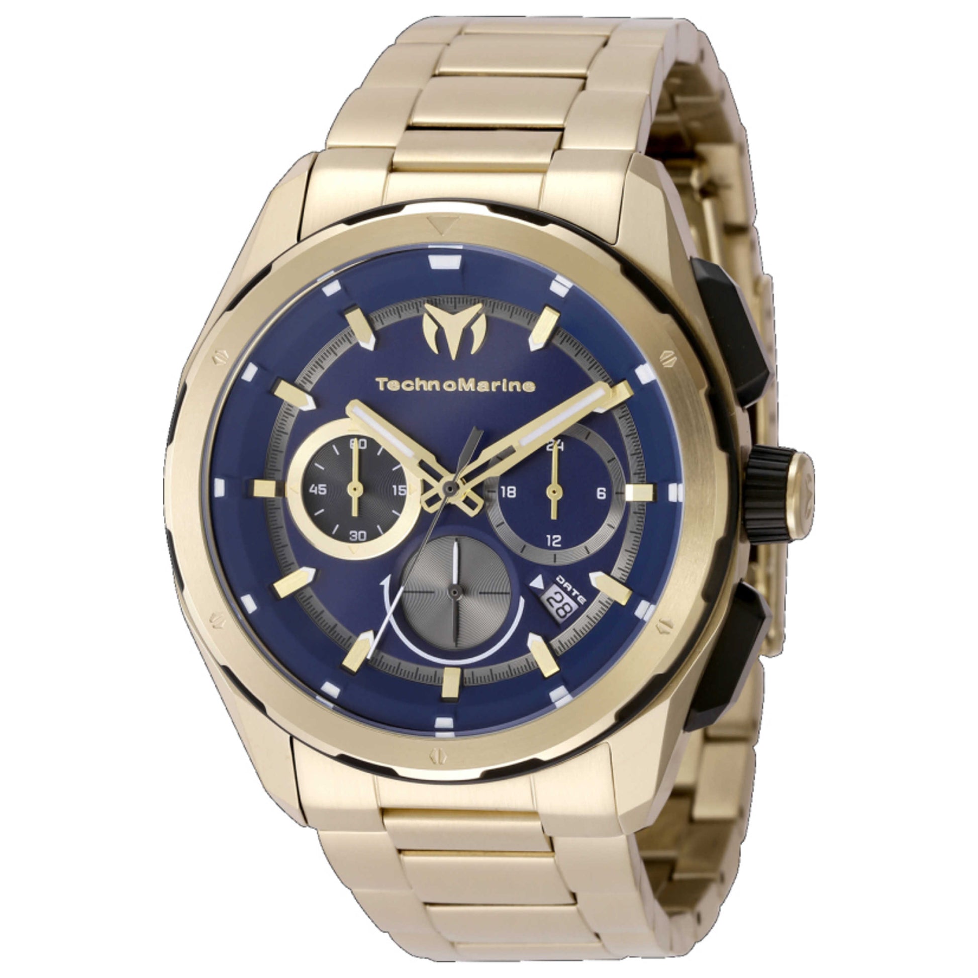 Front view of TechnoMarine Ocean Nomad Men's Quartz Watch TM-318096