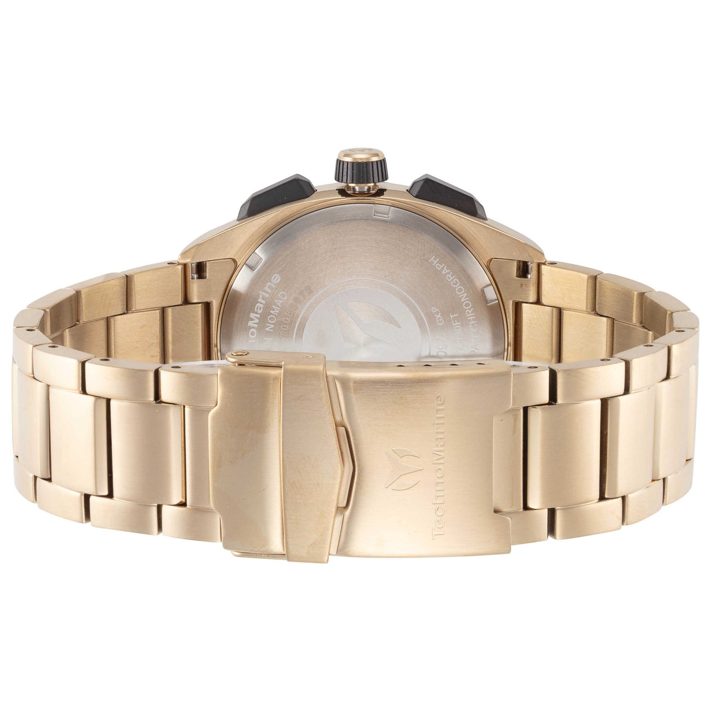 Back view of TechnoMarine Ocean Nomad Men's Quartz Watch TM-318097