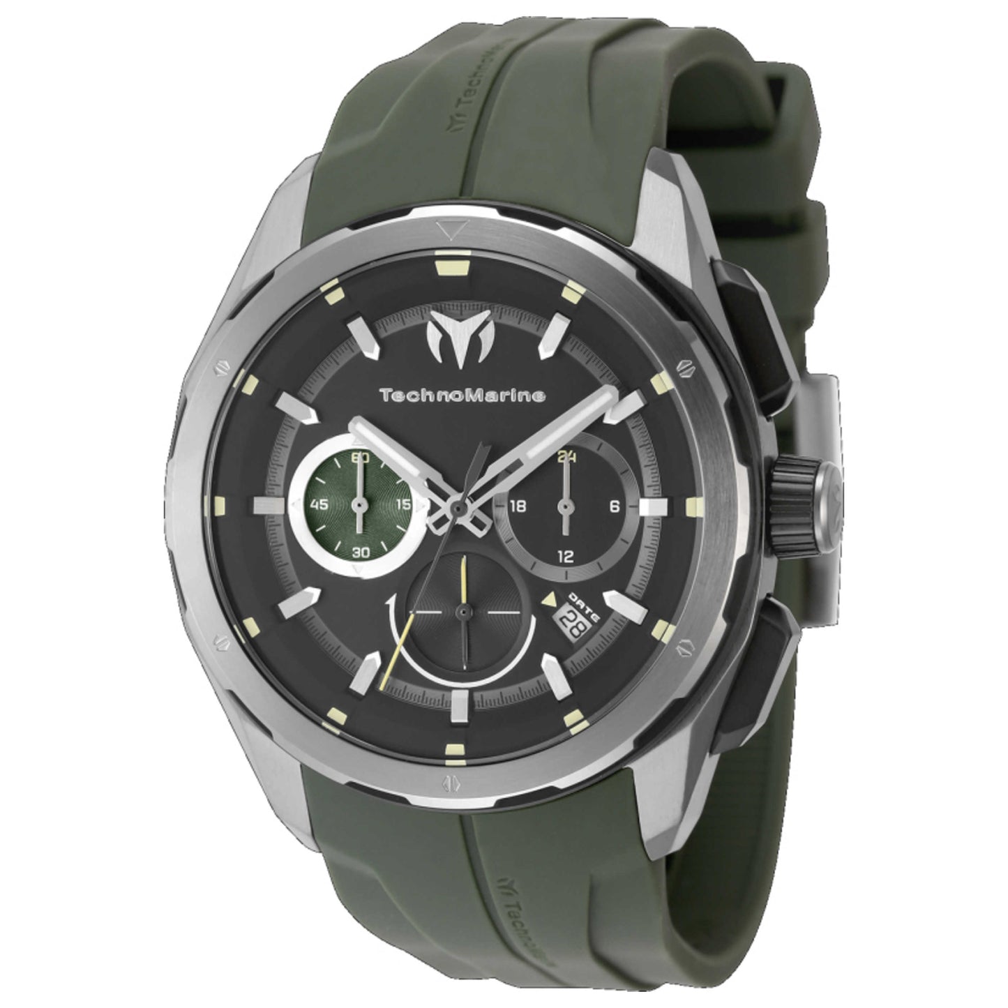 Front view of TechnoMarine Ocean Nomad Men's Quartz Watch TM-318100