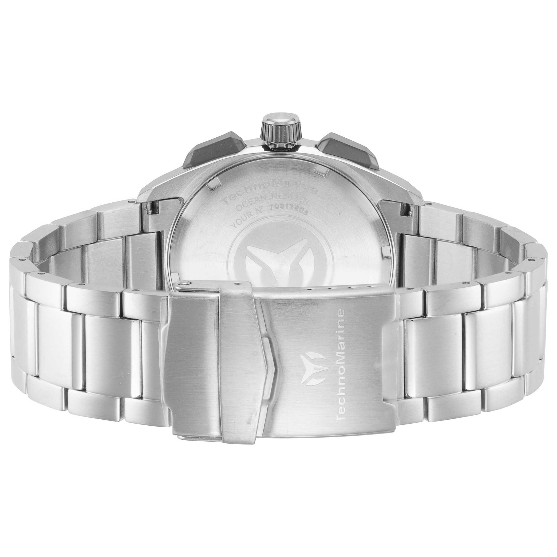 Back view of TechnoMarine Ocean Nomad Men's Quartz Watch TM-318104