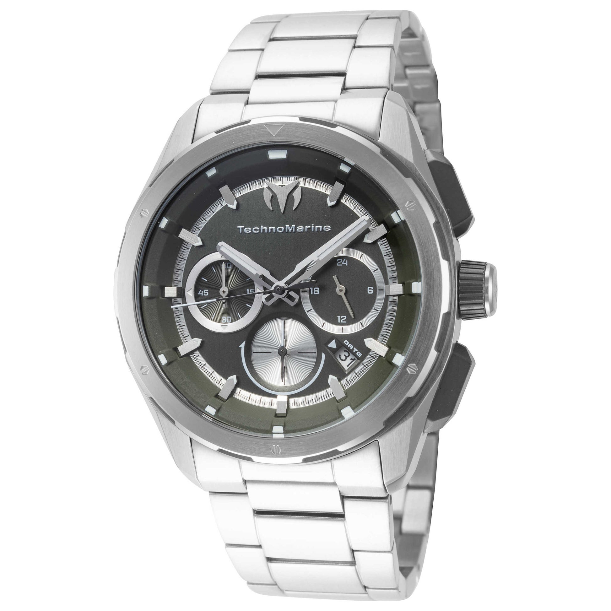 Front view of TechnoMarine Ocean Nomad Men's Quartz Watch TM-318104