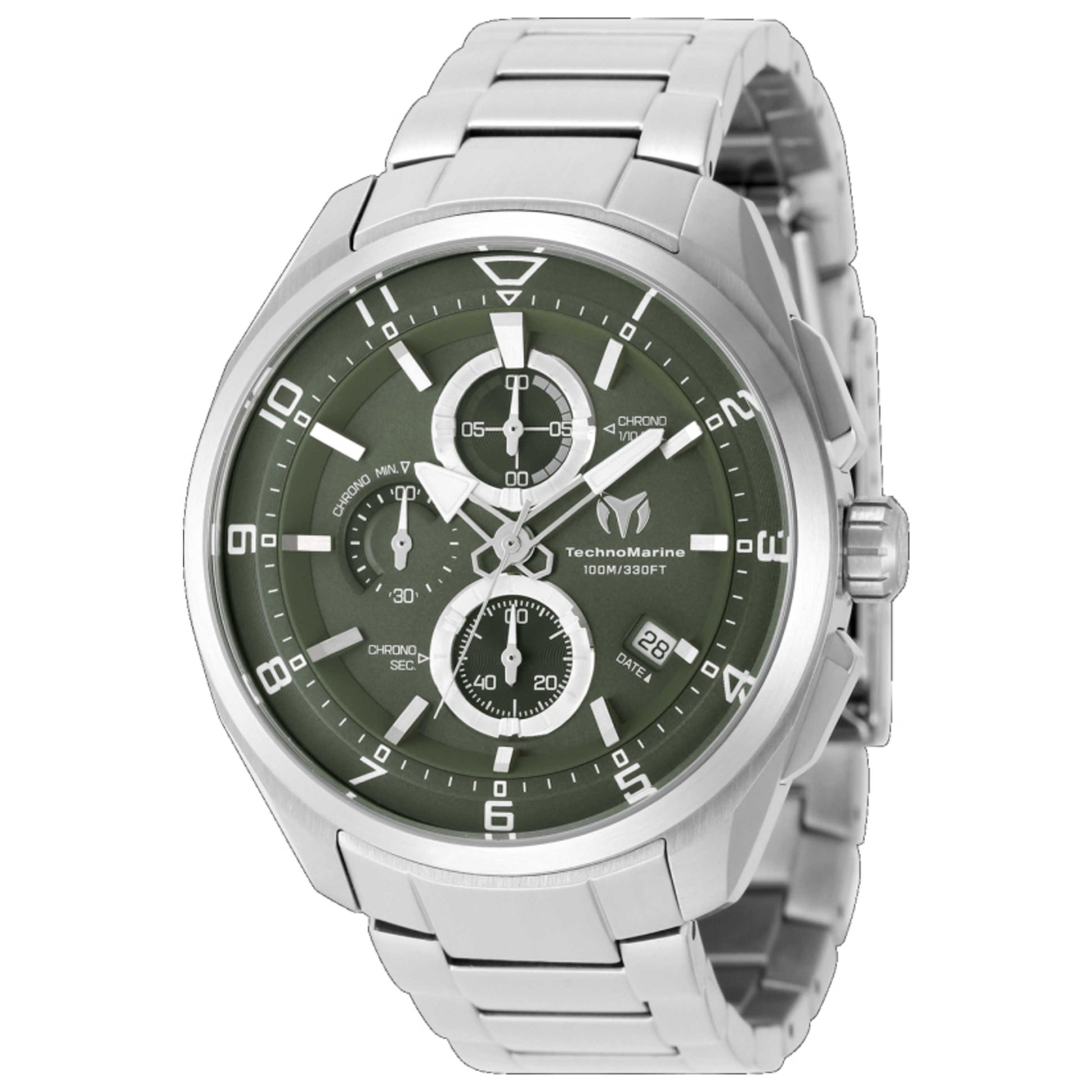 Front view of TechnoMarine Ocean Quantum Men's Quartz Watch TM-318116