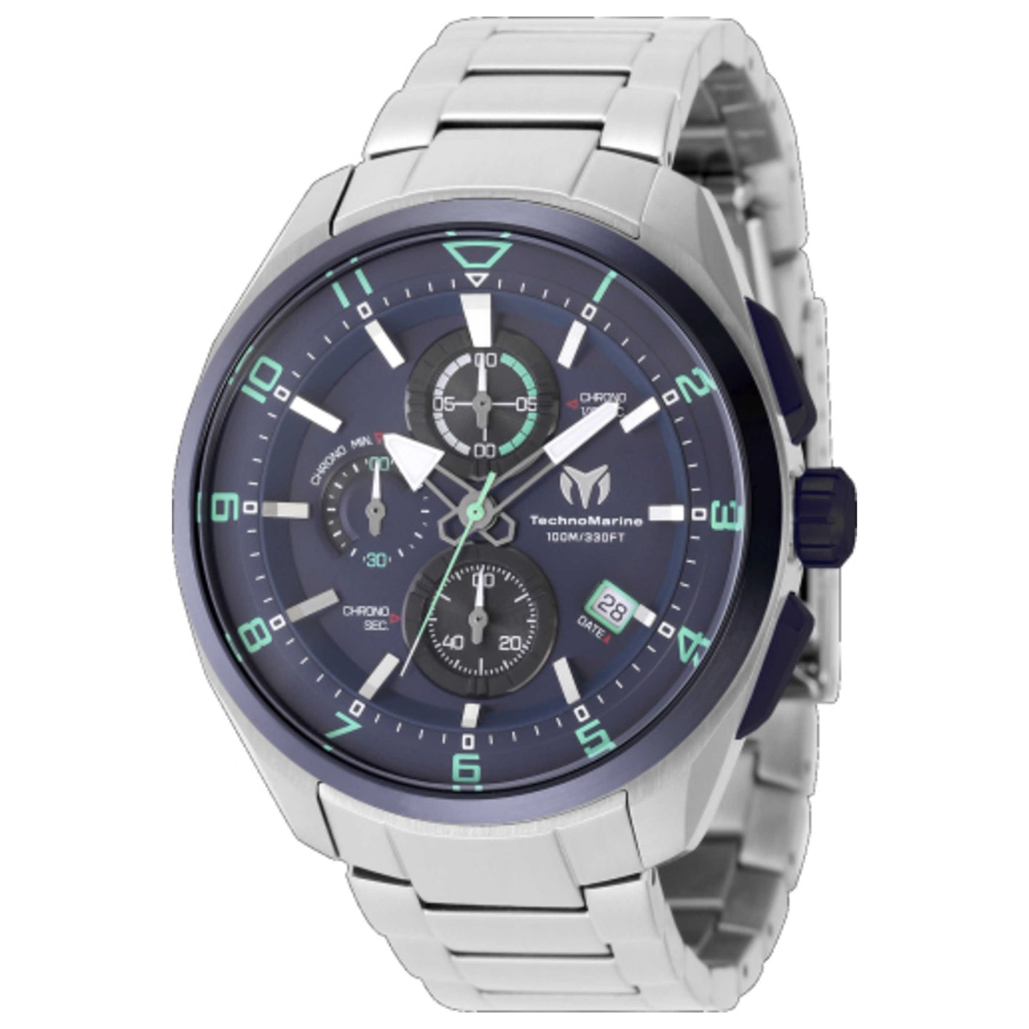 Front view of TechnoMarine Ocean Men's Quartz Watch TM-318117