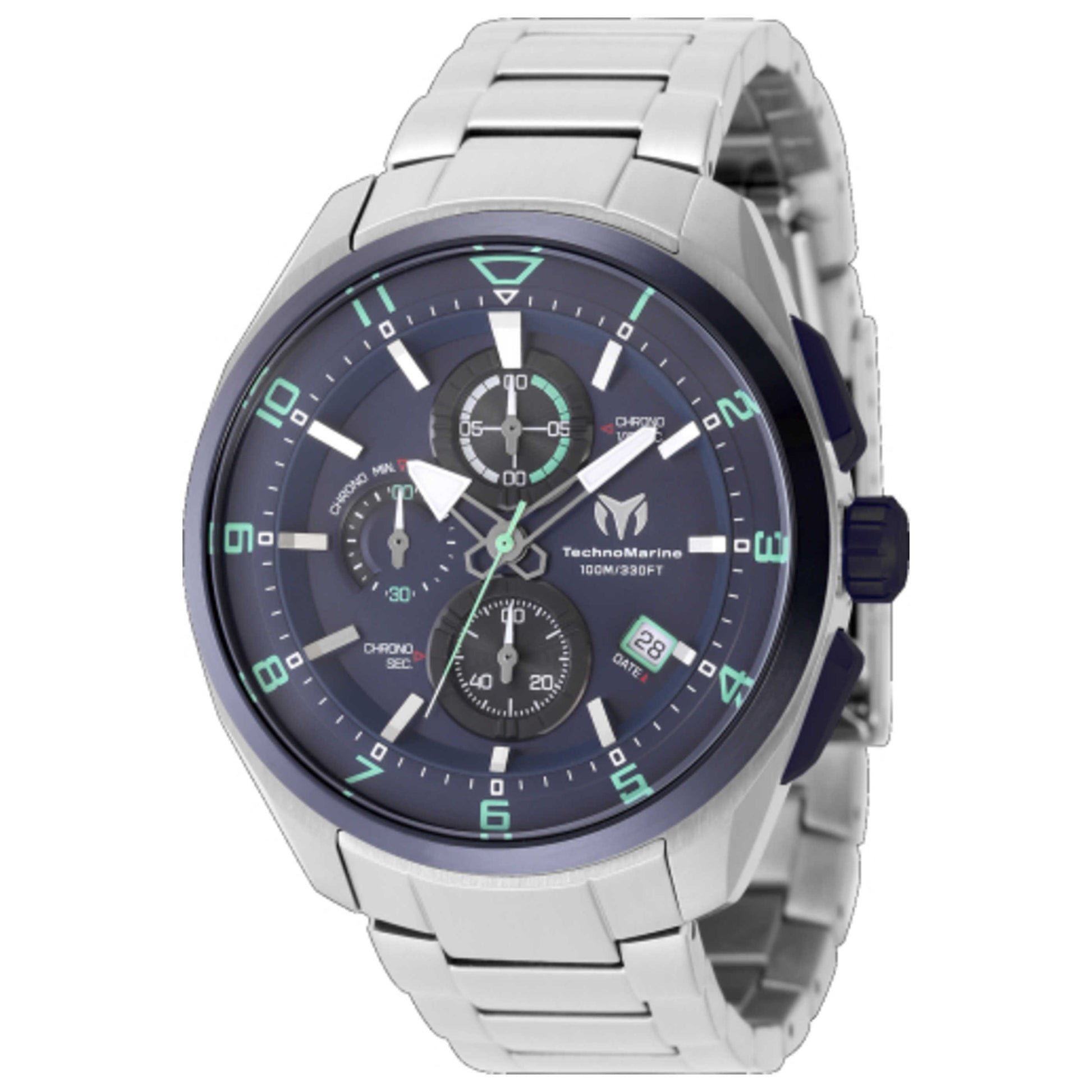 Front view of TechnoMarine Ocean Men's Quartz Watch TM-318117