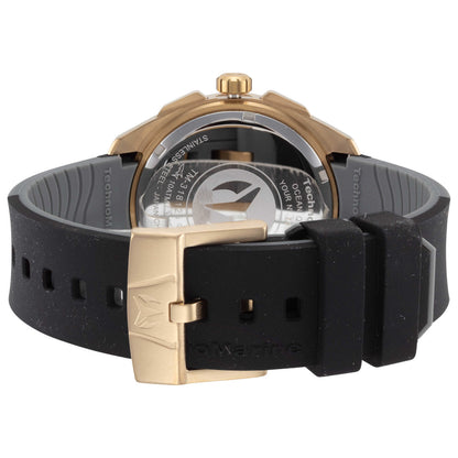 Back view of TechnoMarine Ocean Quantum Men's Quartz Watch TM-318125