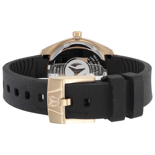 Back view of TechnoMarine Ocean Quantum Women's Quartz Watch TM-318133