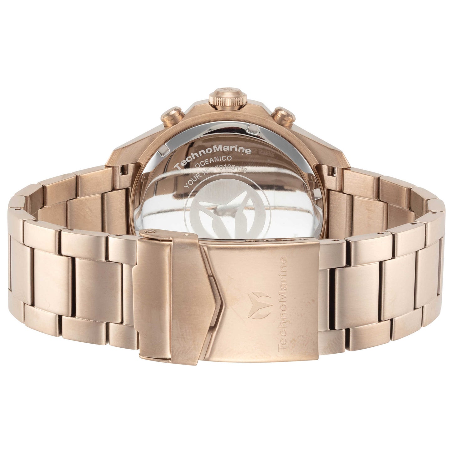 Back view of TechnoMarine Oceanico Men's Quartz Watch TM-325020